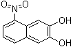 5-硝基-2,3-萘二酚分子结构 (CAS 77542-54-2)