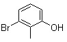 3-溴-2-甲基苯酚分子结构 (CAS 7766-23-6)