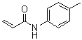 N-(4-甲基苯基)丙烯酰胺分子结构 (CAS 7766-36-1)