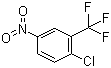 2-氯-5-硝基三氟甲苯分子结构 (CAS 777-37-7)