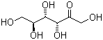 结构式 CAS# 7776-48-9, L-果糖