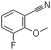 结构式 CAS# 77801-22-0, 3-氟-2-甲氧基苯腈