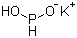 次磷酸钾分子结构 (CAS 7782-87-8)