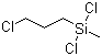 3-氯丙基甲基二氯硅烷分子结构 (CAS 7787-93-1)