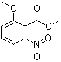 2-甲氧基-6-硝基苯甲酸甲酯分子结构 (CAS 77901-52-1)
