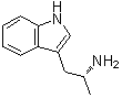 D-alpha-甲基色胺分子结构 (CAS 7795-52-0)