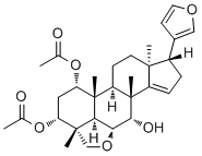 Diacetylvilasinin分子结构 (CAS 78012-28-9)