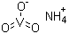 偏钒酸铵分子结构 (CAS 7803-55-6)