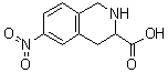 1,2,3,4-四氢-6-硝基-3-异喹啉羧酸分子结构 (CAS 780739-71-1)