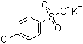 4-氯苯磺酸钾分子结构 (CAS 78135-07-6)