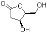 2-脱氧-L-苏式-戊糖酸 gamma-内酯分子结构 (CAS 78185-09-8)