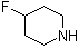 4-氟哌啶分子结构 (CAS 78197-27-0)