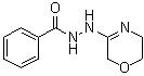 苯甲酸 2-(5,6-二氢-2H-1,4-恶嗪-3-基)酰肼分子结构 (CAS 78205-32-0)