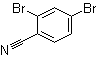 2,4-二溴苯甲腈分子结构 (CAS 78222-69-2)