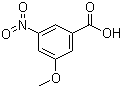 3-甲氧基-5-硝基苯甲酸分子结构 (CAS 78238-12-7)