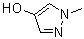 1-Methyl-4-hydroxy-1H-pyrazole molecular structure (CAS 78242-20-3)