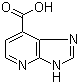 3H-咪唑并[4,5-b]吡啶-7-甲酸分子结构 (CAS 78316-08-2)