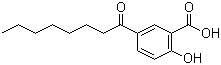 5-辛酰水杨酸分子结构 (CAS 78418-01-6)