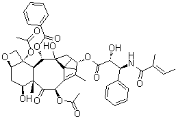 7-epi-10-Deacetylcephalomannine molecular structure (CAS 78479-12-6)