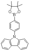 9-[4-(4,4,5,5-Tetramethyl-1,3,2-dioxaborolan-2-yl)phenyl]-9H-carbazole molecular structure (CAS 785051-54-9)