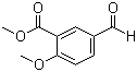5-甲酰基-2-甲氧基苯甲酸甲酯分子结构 (CAS 78515-16-9)