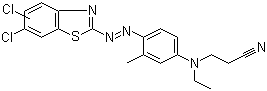 分散红 152分子结构 (CAS 78564-86-0)
