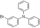 3-溴-N,N-二苯基苯胺分子结构 (CAS 78600-33-6)