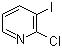 2-氯-3-碘吡啶分子结构 (CAS 78607-36-0)