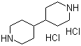 4,4'-联哌啶二盐酸盐分子结构 (CAS 78619-84-8)