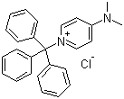 结构式 CAS# 78646-25-0, 4-(二甲基氨基)-1-(三苯甲基)吡啶鎓氯化物