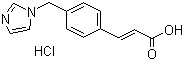 Ozagrel hydrochloride molecular structure (CAS 78712-43-3)