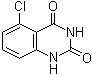 5-氯喹唑啉-2,4(1H,3H)-二酮分子结构 (CAS 78754-81-1)
