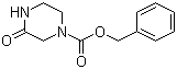 4-苄氧羰基-2-哌嗪酮分子结构 (CAS 78818-15-2)
