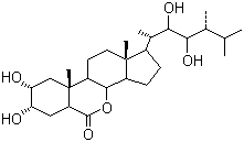 表油菜素内酯分子结构 (CAS 78821-43-9)