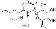 吡利霉素盐酸盐分子结构 (CAS 78822-40-9)