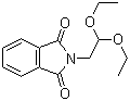结构式 CAS# 78902-09-7, 邻苯二甲酰亚氨乙醛二乙缩醛