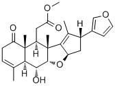 脱乙酰基印楝素烯分子结构 (CAS 78916-55-9)