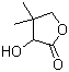 结构式 CAS# 79-50-5, DL-泛酰内酯; DL-泛酰酸内酯; DL-alpha-羟基-beta,beta-二甲基-gamma-丁内酯