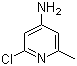 结构式 CAS# 79055-63-3, 2-氯-6-甲基吡啶-4-胺