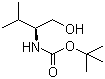 N-Boc-L-缬氨醇分子结构 (CAS 79069-14-0)