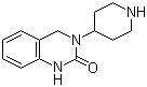 3-(哌啶-4-基)-3,4-二氢喹唑啉-2(1H)-酮分子结构 (CAS 79098-75-2)