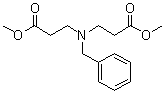 3,3'-(苄基亚氨基)二丙酸二甲酯分子结构 (CAS 793-19-1)