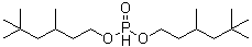 膦酸二(3,5,5-三甲基己基)酯分子结构 (CAS 79373-13-0)