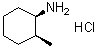 (1R,2S)-2-甲基环己胺盐酸盐分子结构 (CAS 79389-41-6)