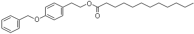 4-苄氧基苯基乙基月桂酸酯分子结构 (CAS 794564-07-1)