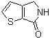 结构式 CAS# 79472-22-3, 4,5-二氢噻吩并[2,3-c]吡咯-6-酮