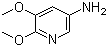 5,6-二甲氧基-3-吡啶胺分子结构 (CAS 79491-49-9)