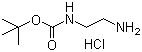 N-Boc-乙二胺盐酸盐分子结构 (CAS 79513-35-2)