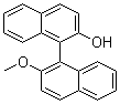 结构式 CAS# 79547-82-3, (R)-2-羟基-2'-甲氧基-1,1'-联萘