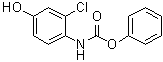 (2-氯-4-羟基苯基)氨基甲酸苯基酯分子结构 (CAS 796848-80-1)